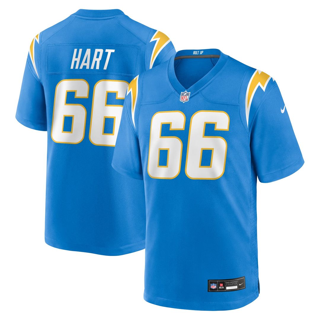 Los Angeles Chargers Bobby Hart Nike Powder Blue Team Game Jersey product image 1, provided for visual reference and product