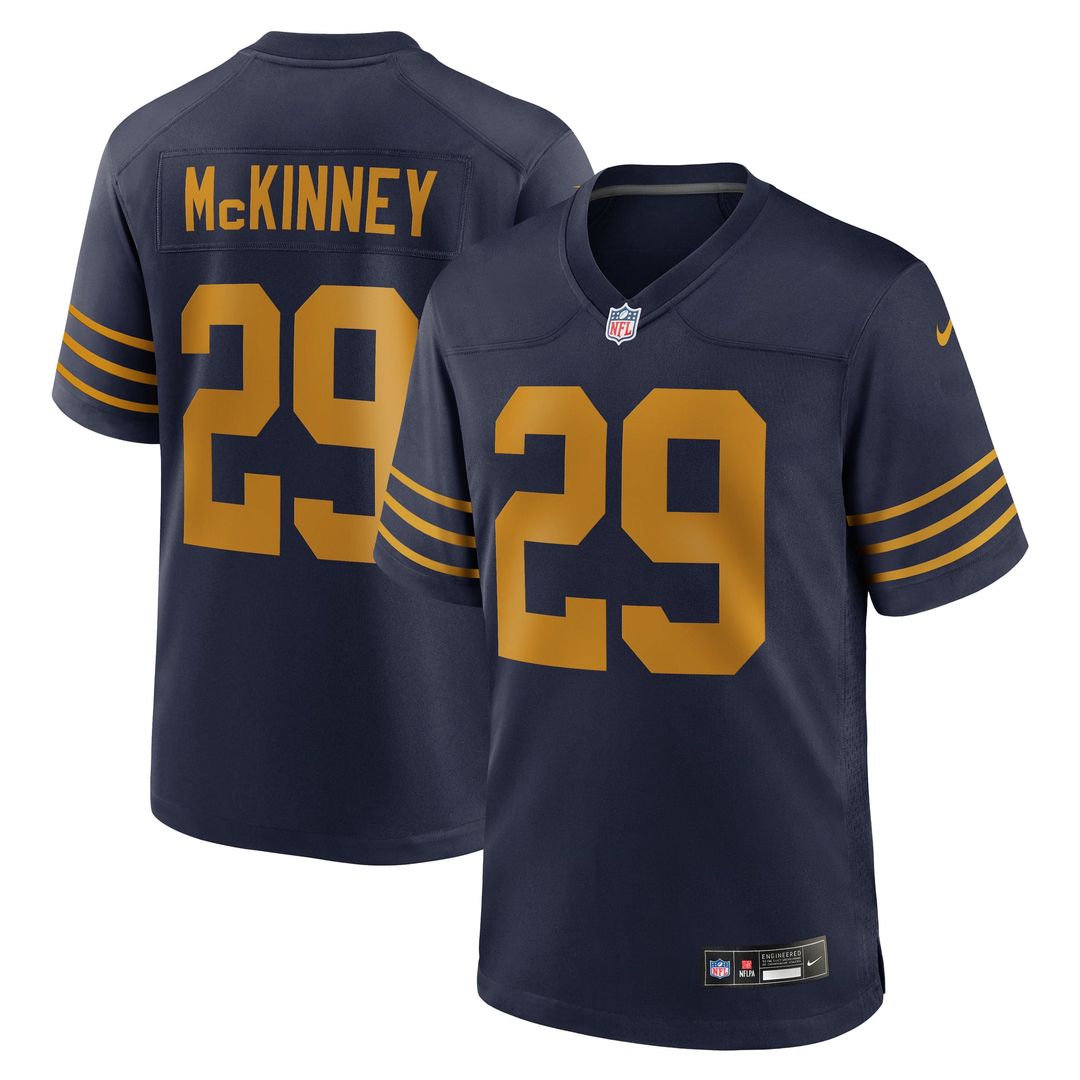 Green Bay Packers Xavier McKinney Nike Green Team Game Jersey product image 17, provided for visual reference and product