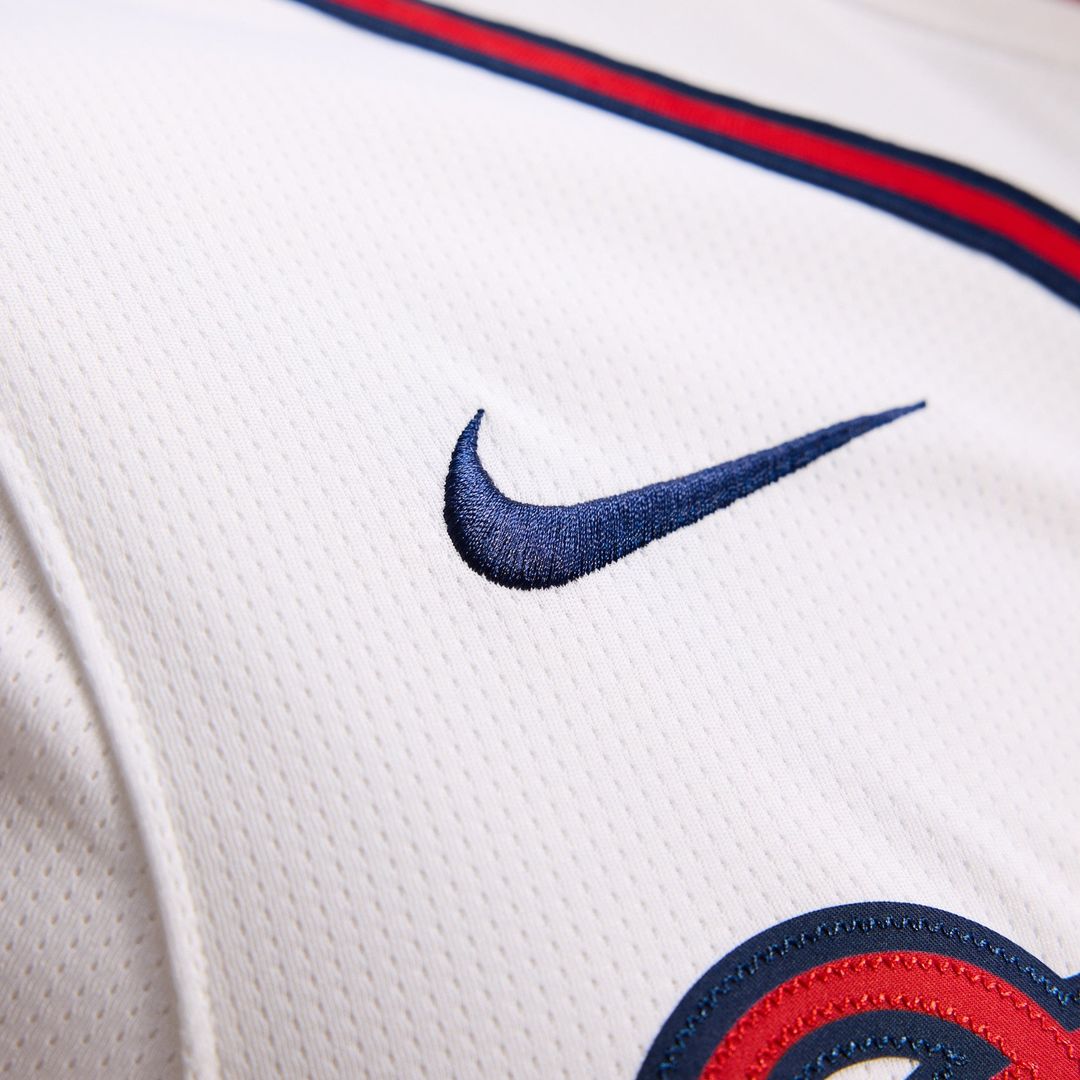Atlanta Braves Nike White Home Limited Jersey product image 11, provided for visual reference and product detail review