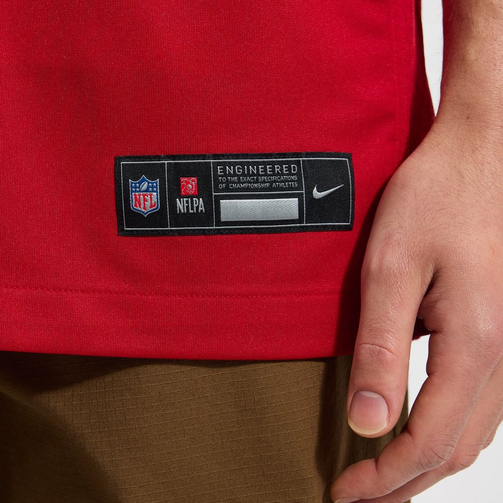 Atlanta Falcons Jalon Walker Nike Red Game Jersey product image 21, provided for visual reference and product detail review