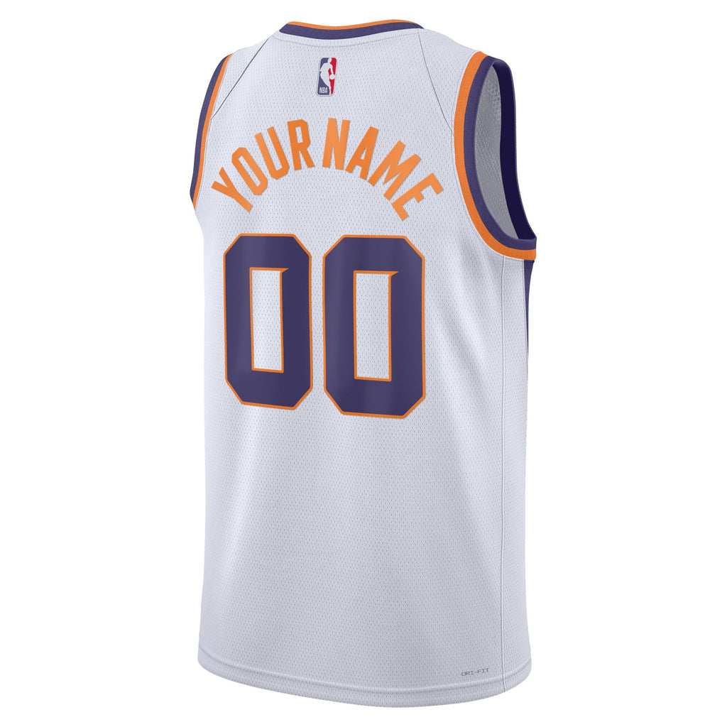Phoenix Suns Nike Association Swingman Jersey - Custom - Unisex product image 3, provided for visual reference and product