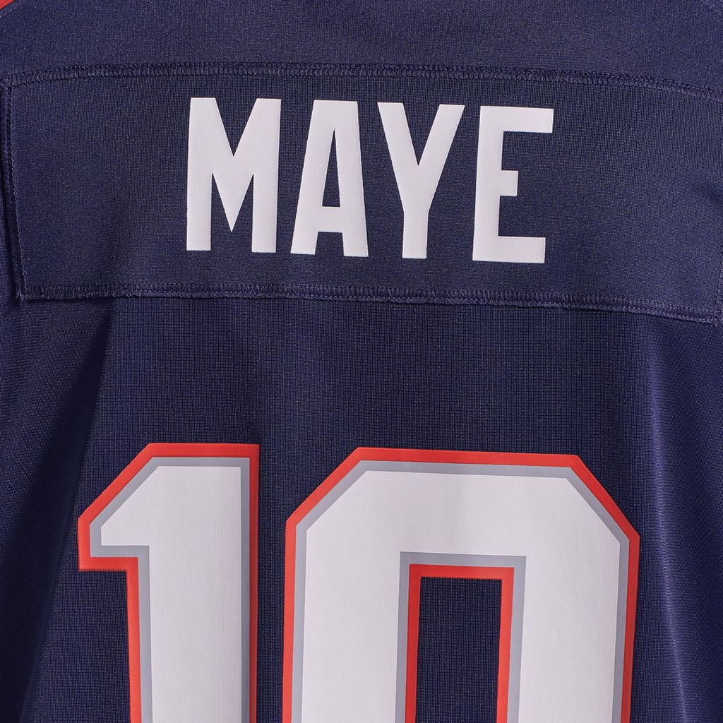 New England Patriots Drake Maye Nike Navy Player Game Jersey product image 12, provided for visual reference and product