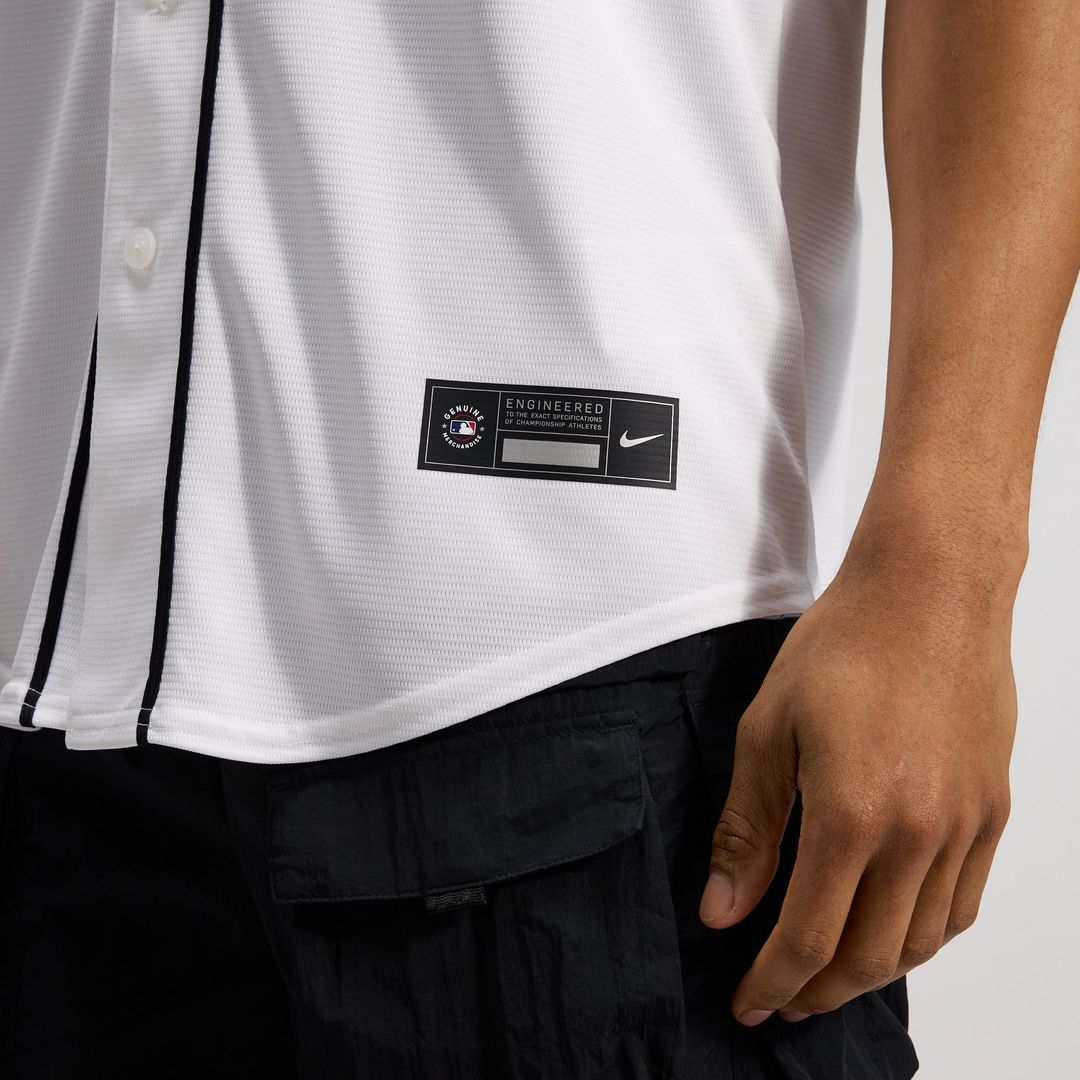 Detroit Tigers Nike White Home Replica Jersey product image 7, provided for visual reference and product detail review