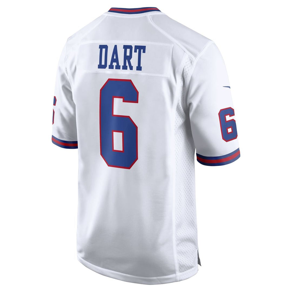 New York Giants Jaxson Dart Nike White Alternate Vintage White Game Jersey product image 3, provided for visual reference