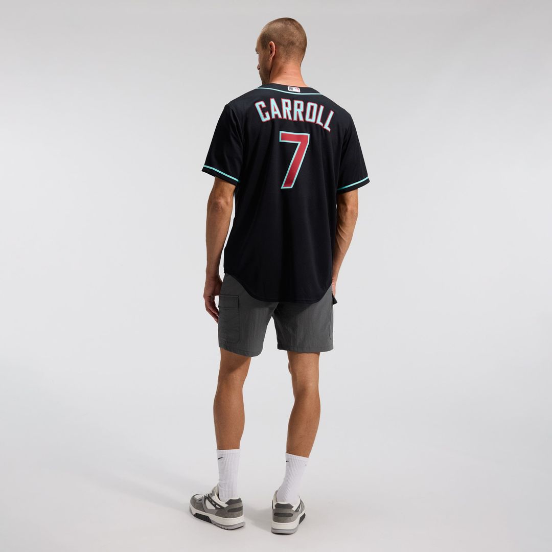 Arizona Diamondbacks Corbin Carroll Nike Black Alternate Replica Jersey product image 18, provided for visual reference and