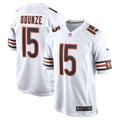 Chicago Bears Rome Odunze Nike White Game Jersey product image 1, provided for visual reference and product detail review