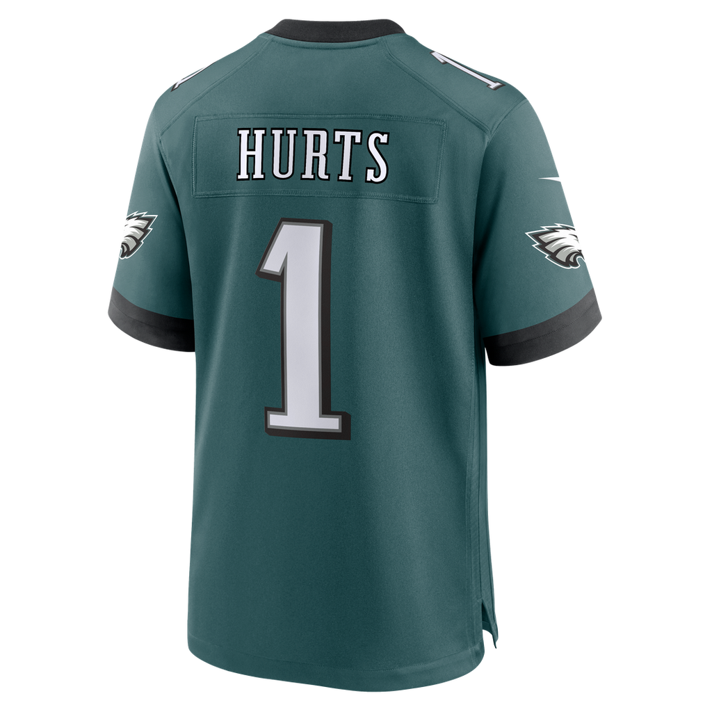 Philadelphia Eagles Jalen Hurts Nike Midnight Green Team Game Jersey product image 20, provided for visual reference and