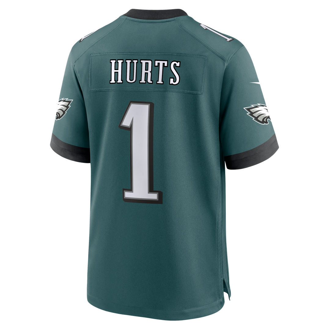 Philadelphia Eagles Jalen Hurts Nike Midnight Green Team Game Jersey product image 20, provided for visual reference and