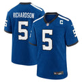 Indianapolis Colts Anthony Richardson Nike Royal Indiana Nights Alternate Game Jersey product image 1, provided for visual