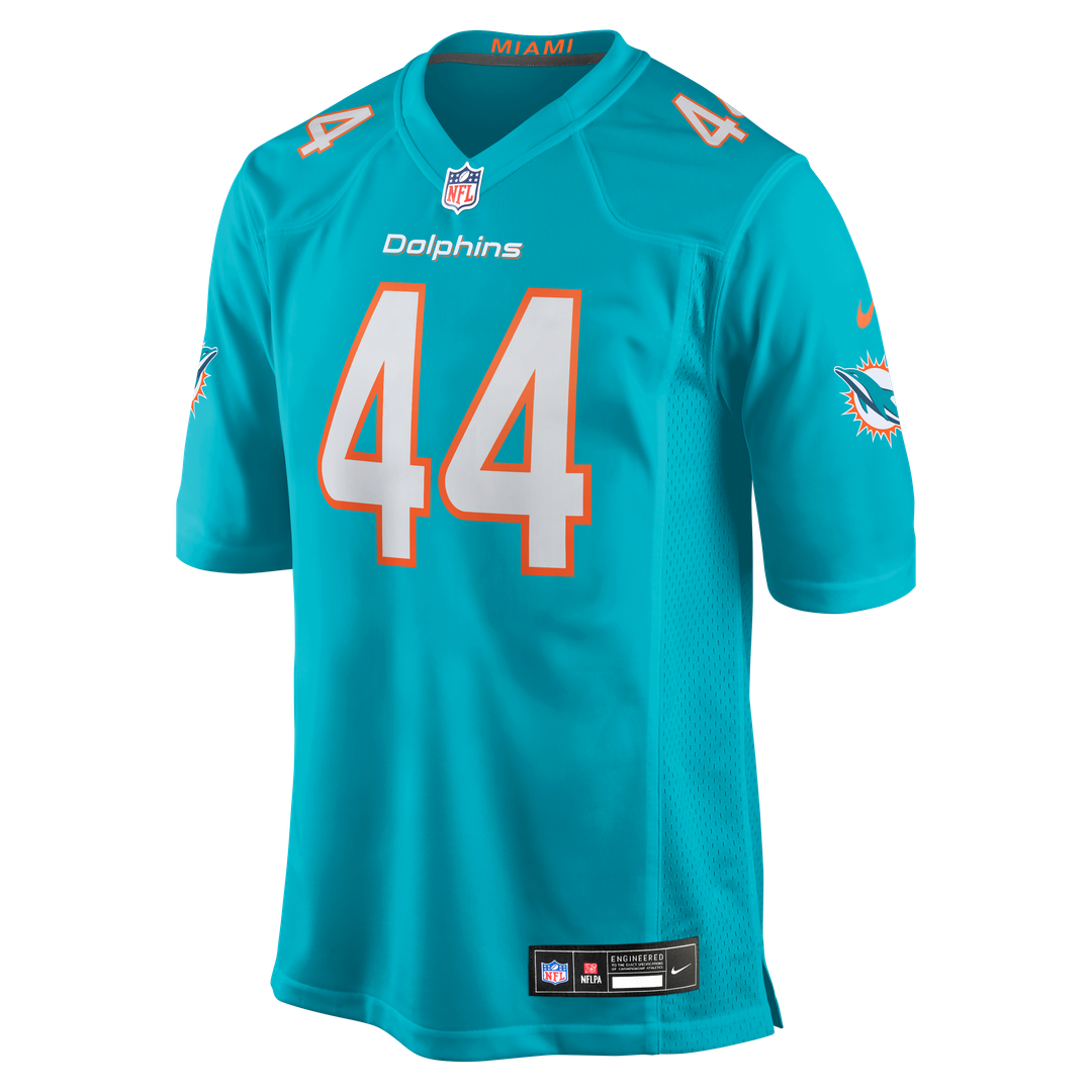 Miami Dolphins Chop Robinson Nike Aqua Player Game Jersey product image 2, provided for visual reference and product detail