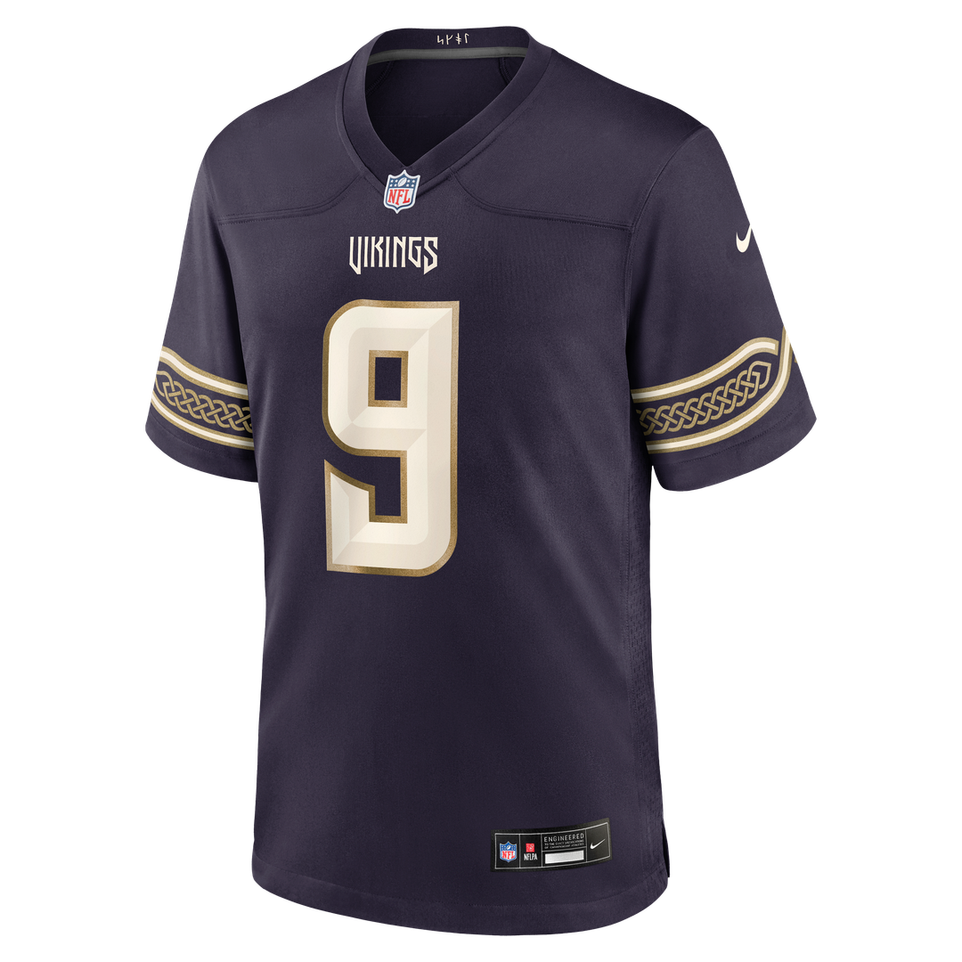 Minnesota Vikings J.J McCarthy Nike Purple 2026 Rivalries Collection Game Jersey product image 6, provided for visual