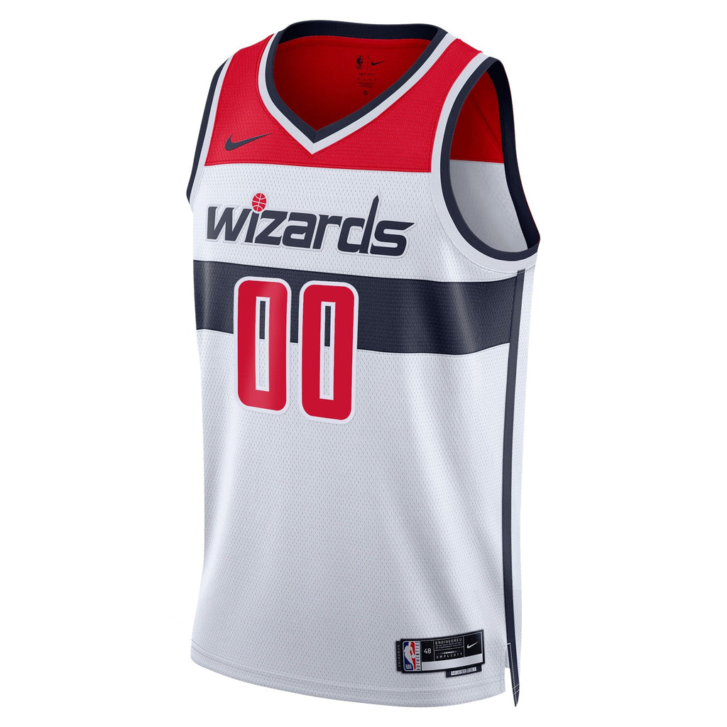 Washington Wizards Nike Association Swingman Jersey - Custom - Unisex product image 2, provided for visual reference and