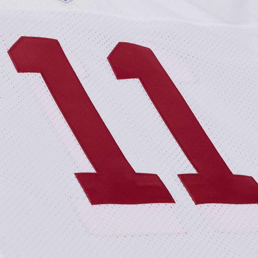 Arizona Cardinals Larry Fitzgerald Mitchell & Ness White Big & Tall 2004 Legacy Retired Player Jersey product image 4,