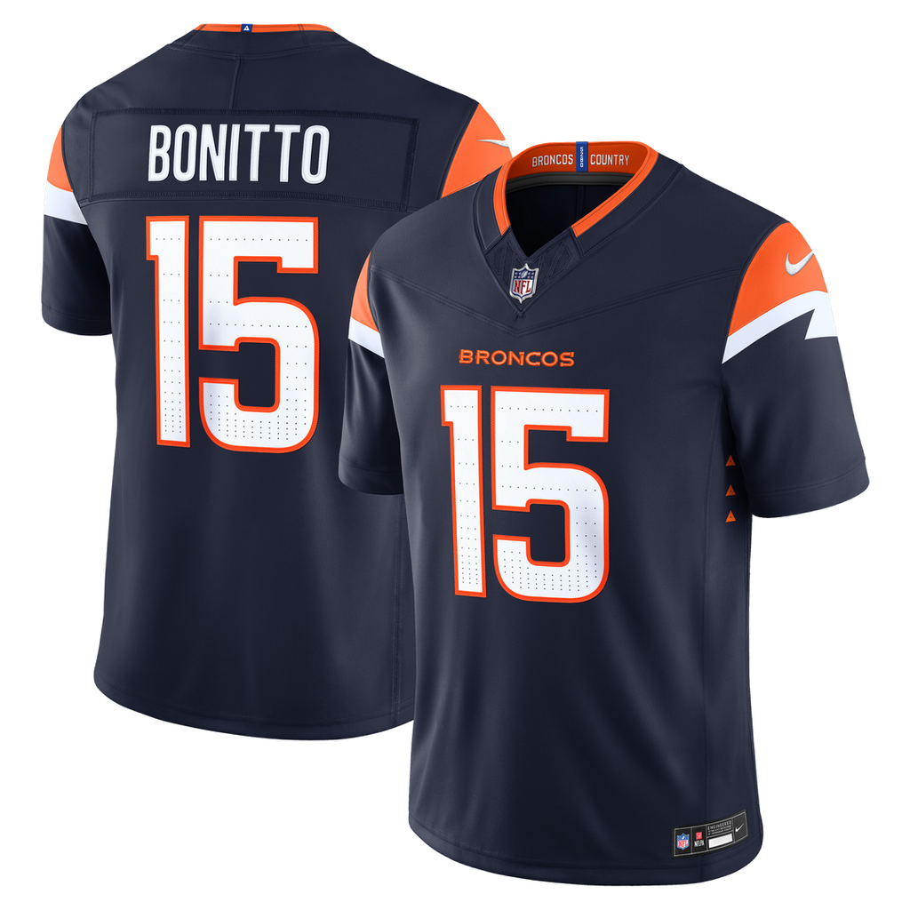 Denver Broncos Nik Bonitto Nike Orange Alternate Mile High Collection 1977 Throwback Vapor F.U.S.E. Stitched Limited Jersey