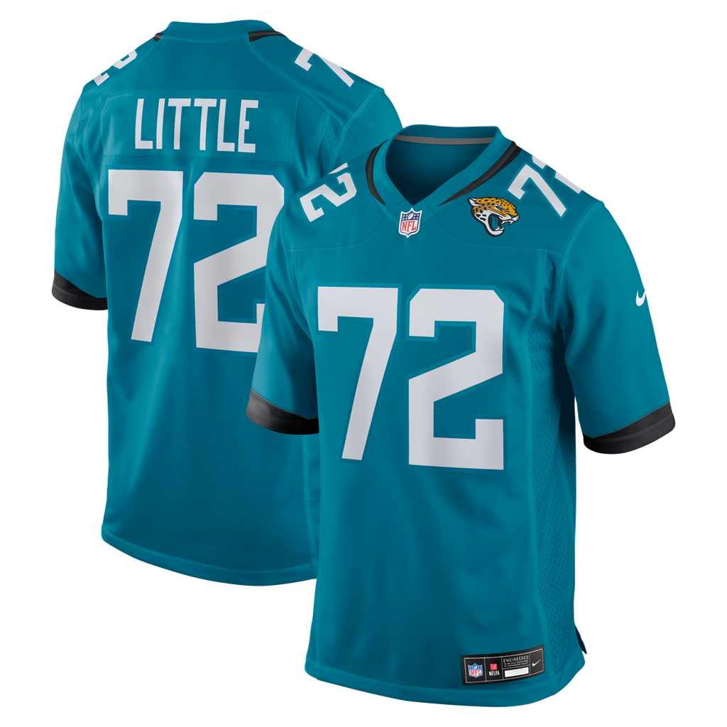 Jacksonville Jaguars Walker Little Nike Teal Game Jersey product image 1, provided for visual reference and product detail