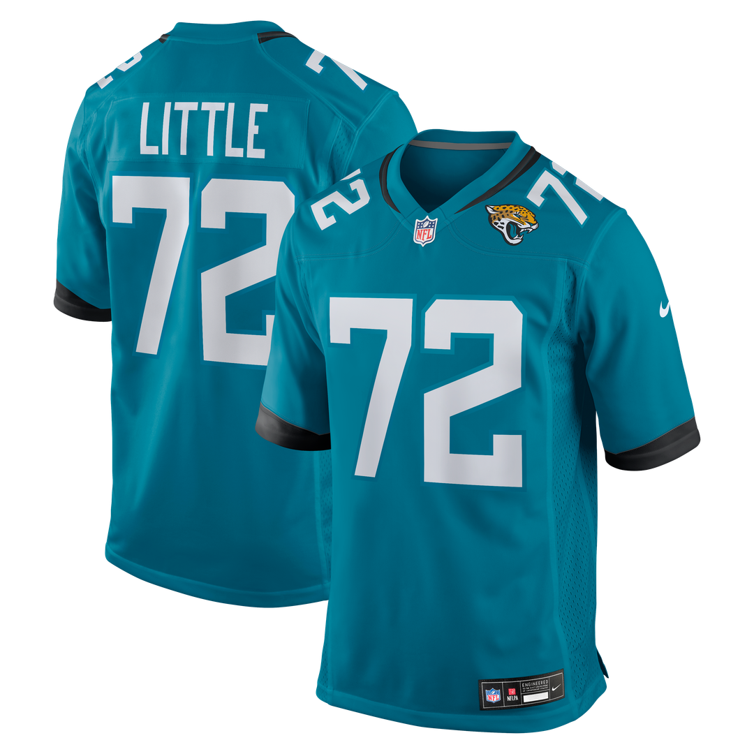 Jacksonville Jaguars Walker Little Nike Teal Game Jersey product image 1, provided for visual reference and product detail