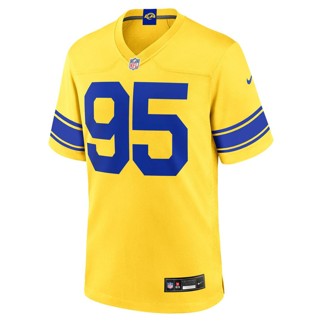 Los Angeles Rams Myles Garrett Nike Royal Nike Game Jersey product image 8, provided for visual reference and product detail
