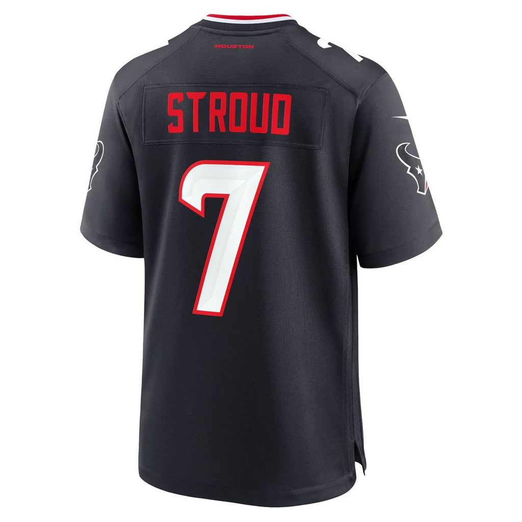 Houston Texans C.J. Stroud Nike White Game Jersey product image 9, provided for visual reference and product detail review