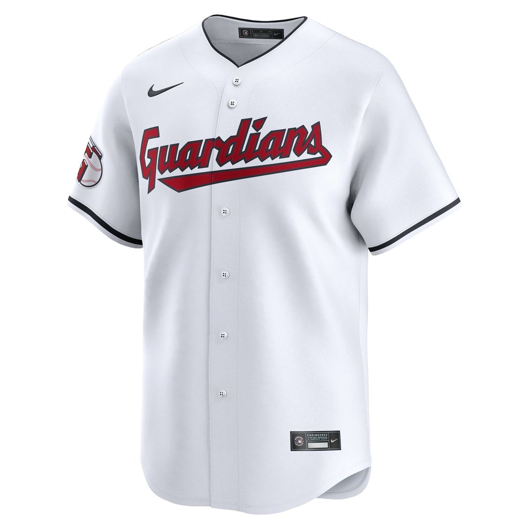 Cleveland Guardians David Fry Nike White Home Limited Player Jersey product image 2, provided for visual reference and