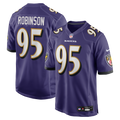 Baltimore Ravens Tavius Robinson Nike Purple Team Game Jersey product image 1, provided for visual reference and product