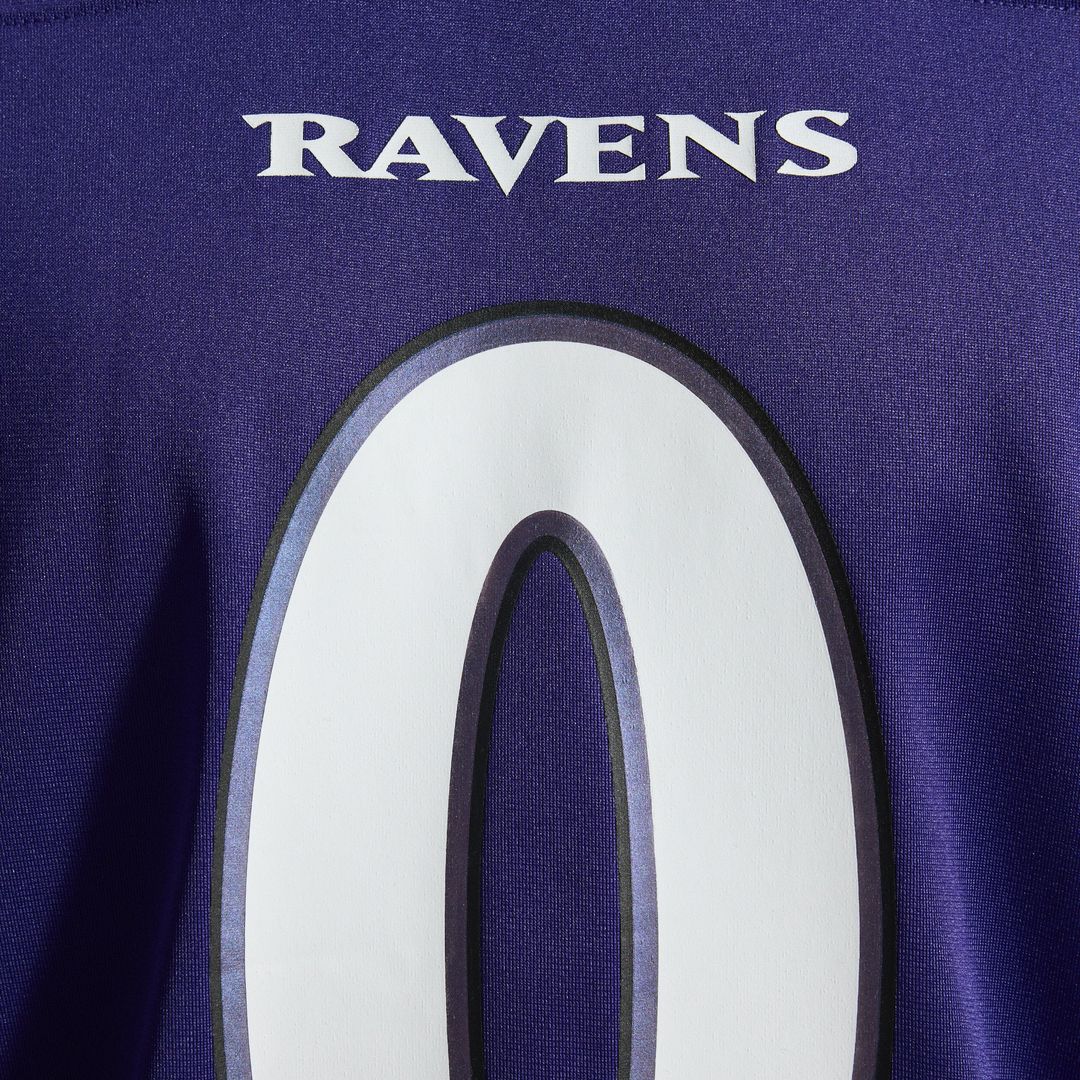 Baltimore Ravens Roquan Smith Nike Purple Team Game Jersey product image 11, provided for visual reference and product