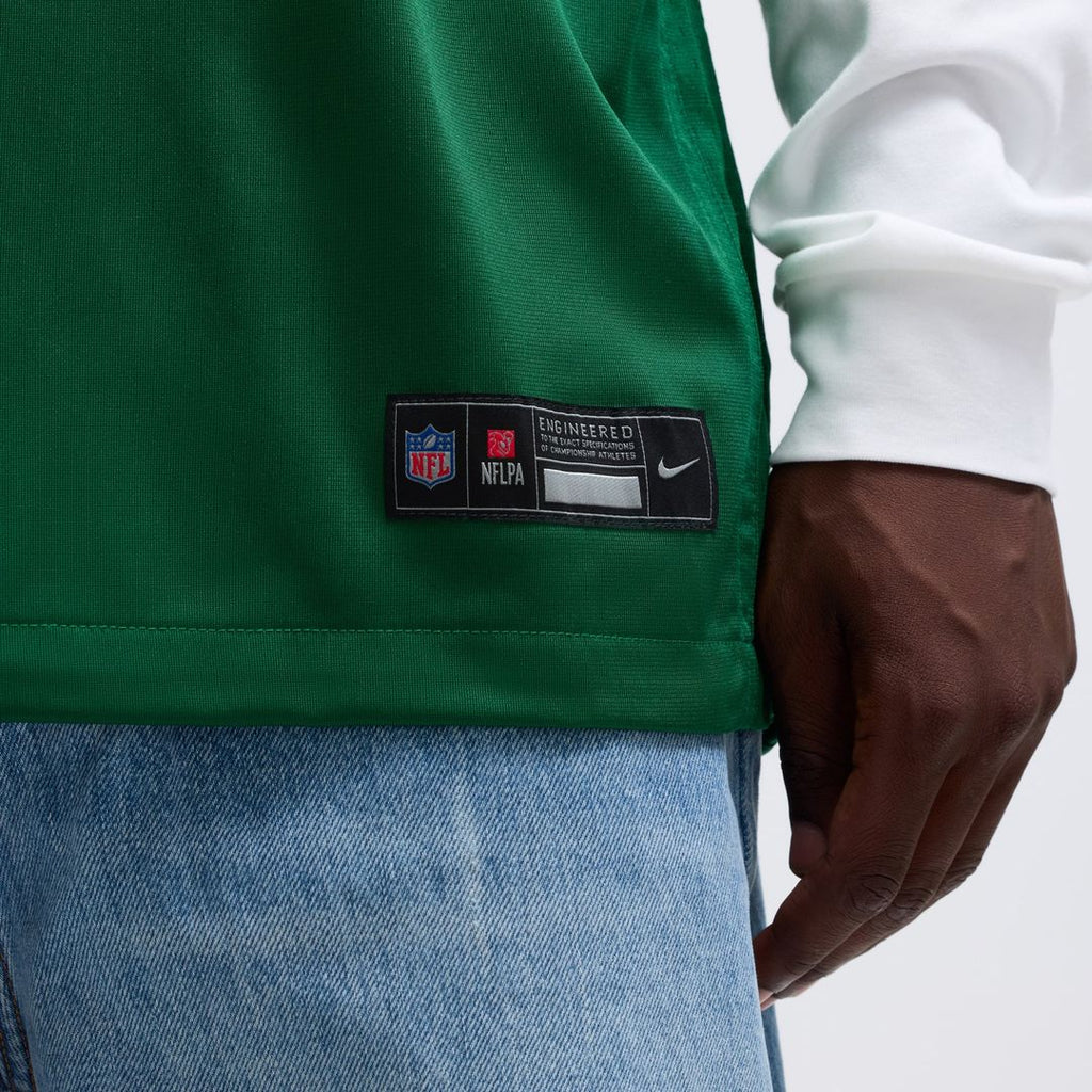 New York Jets Garrett Wilson Nike Legacy Green Game Jersey product image 19, provided for visual reference and product