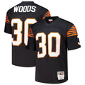 Cincinnati Bengals Ickey Woods Mitchell & Ness Black 1988 Legacy Replica Jersey product image 1, provided for visual