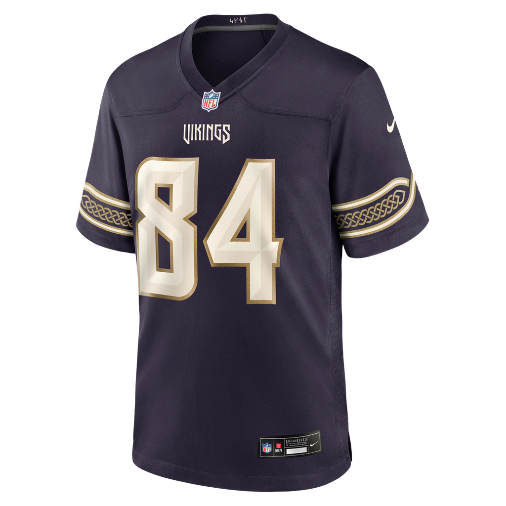 Minnesota Vikings Randy Moss Nike Purple 2026 Rivalries Collection Game Jersey product image 6, provided for visual