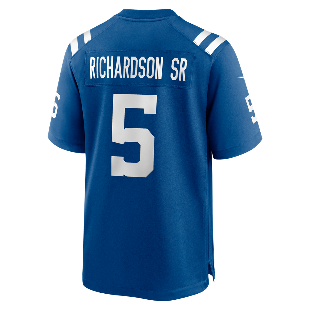 Indianapolis Colts Anthony Richardson Sr. Nike Royal Team Game Jersey product image 3, provided for visual reference and