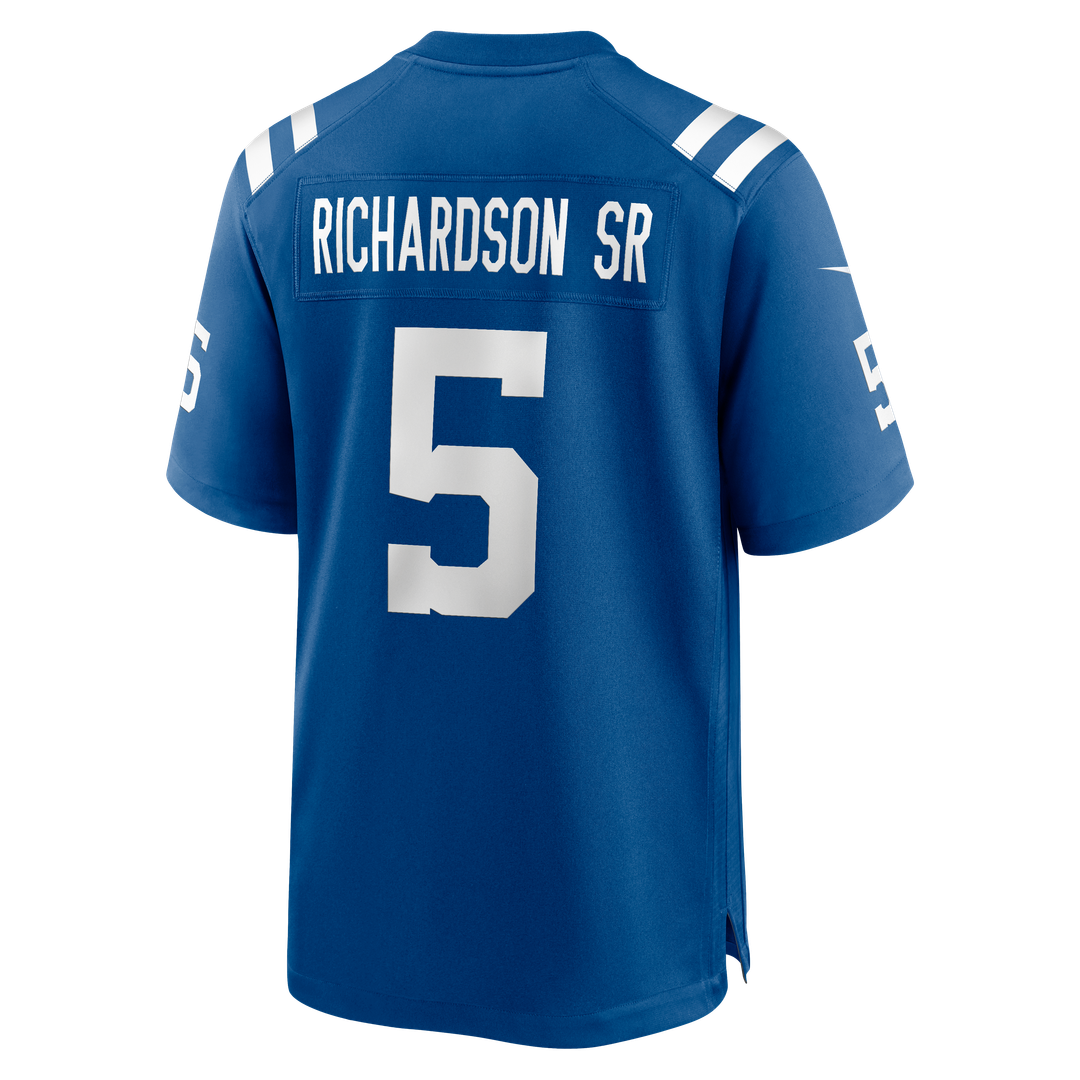 Indianapolis Colts Anthony Richardson Sr. Nike Royal Team Game Jersey product image 3, provided for visual reference and