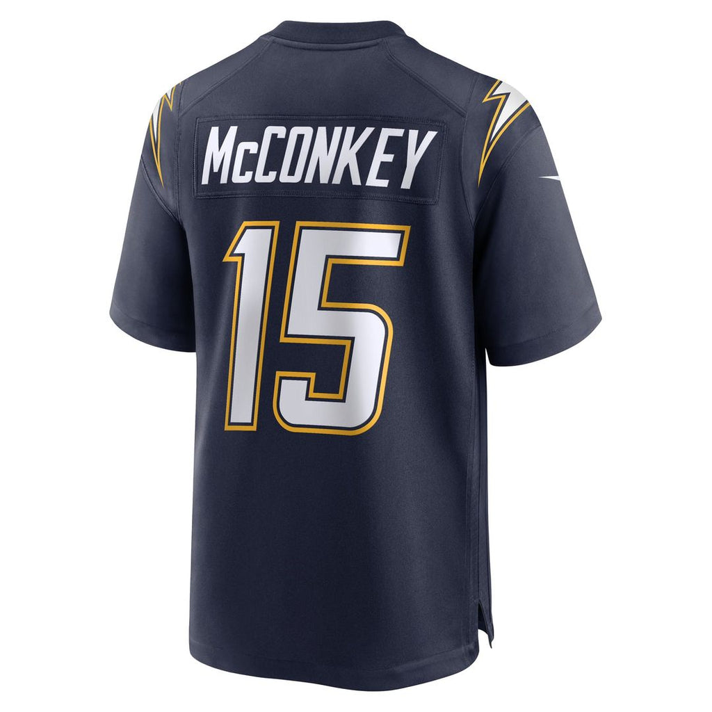 Los Angeles Chargers Ladd McConkey Nike Navy Alternate Super Chargers Game Player Jersey product image 6, provided for