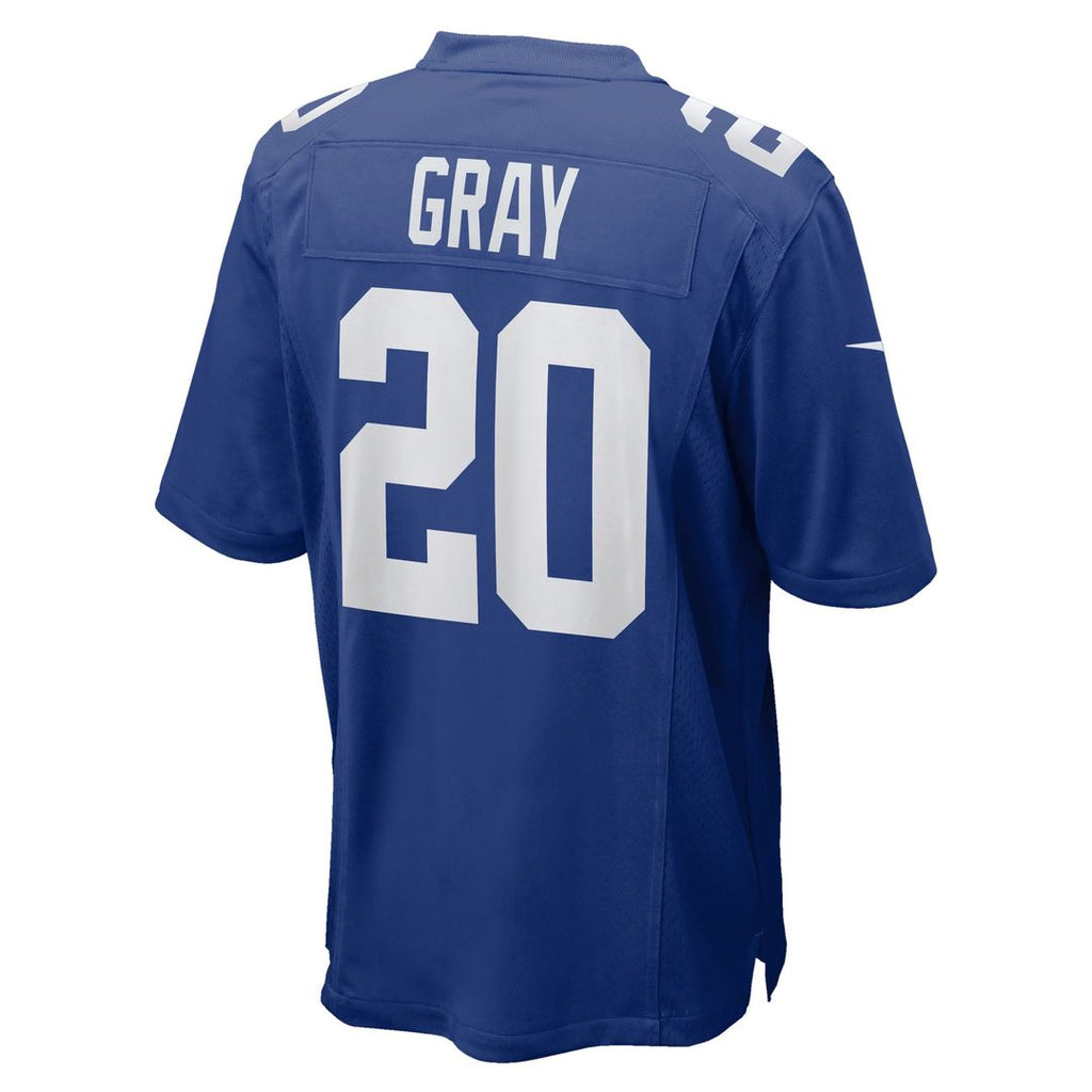 New York Giants Eric Gray Nike Royal Team Game Jersey product image 3, provided for visual reference and product detail