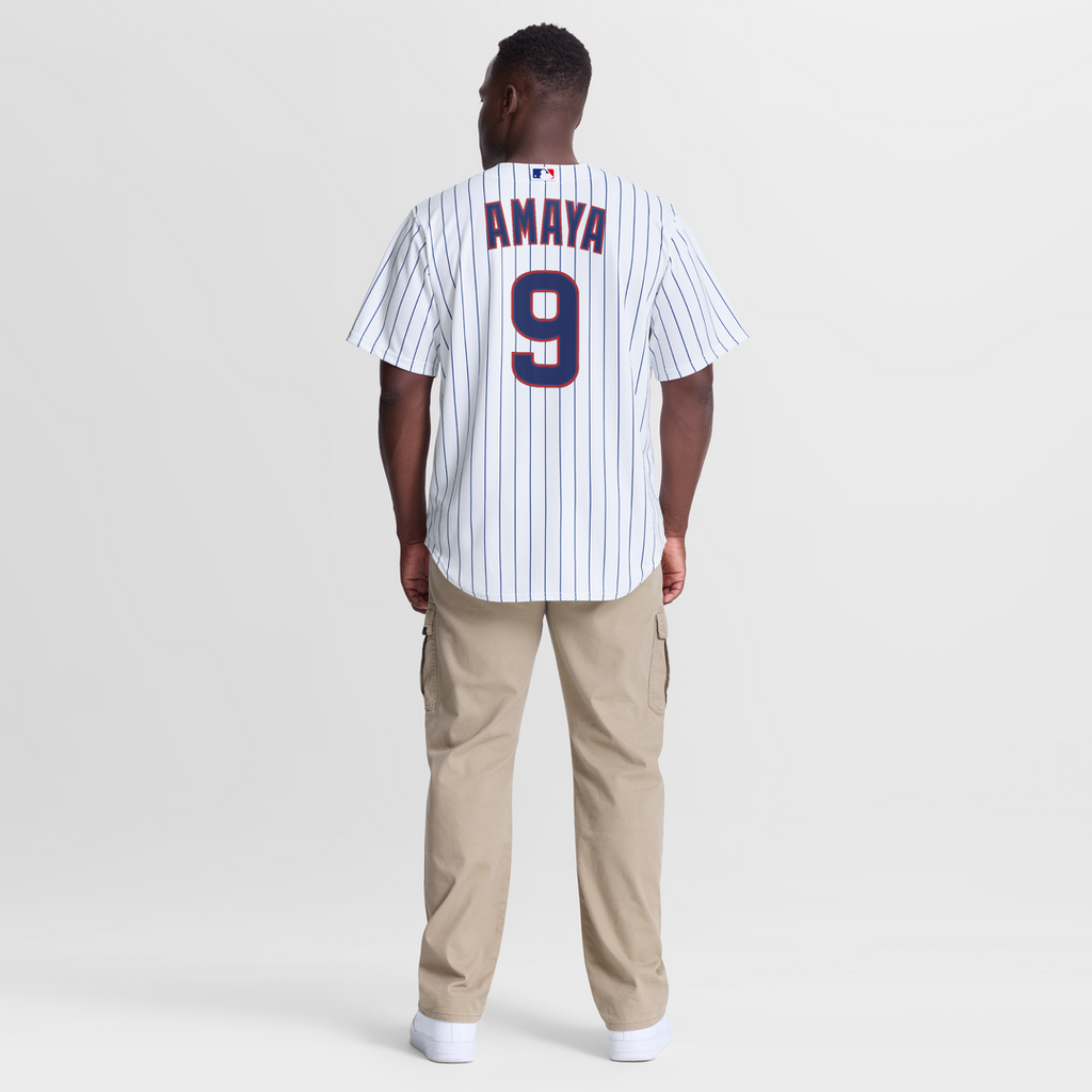 Chicago Cubs Miguel Amaya Nike White Home Replica Jersey product image 5, provided for visual reference and product detail