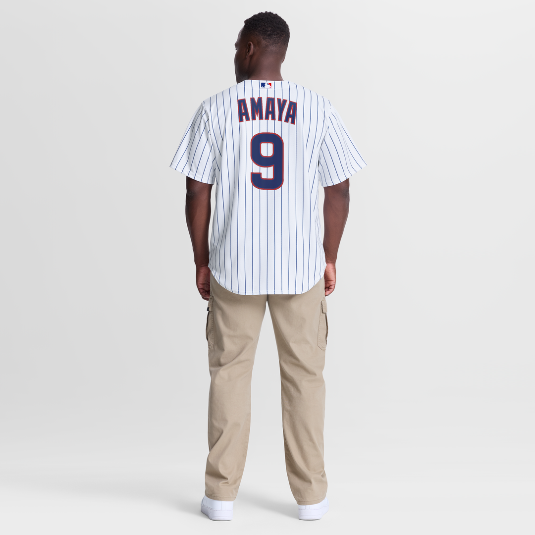 Chicago Cubs Miguel Amaya Nike White Home Replica Jersey product image 5, provided for visual reference and product detail