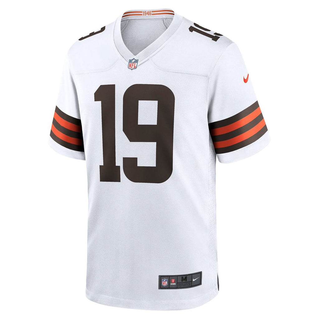 Cleveland Browns Bernie Kosar Nike White Retired Player Game Jersey product image 2, provided for visual reference and