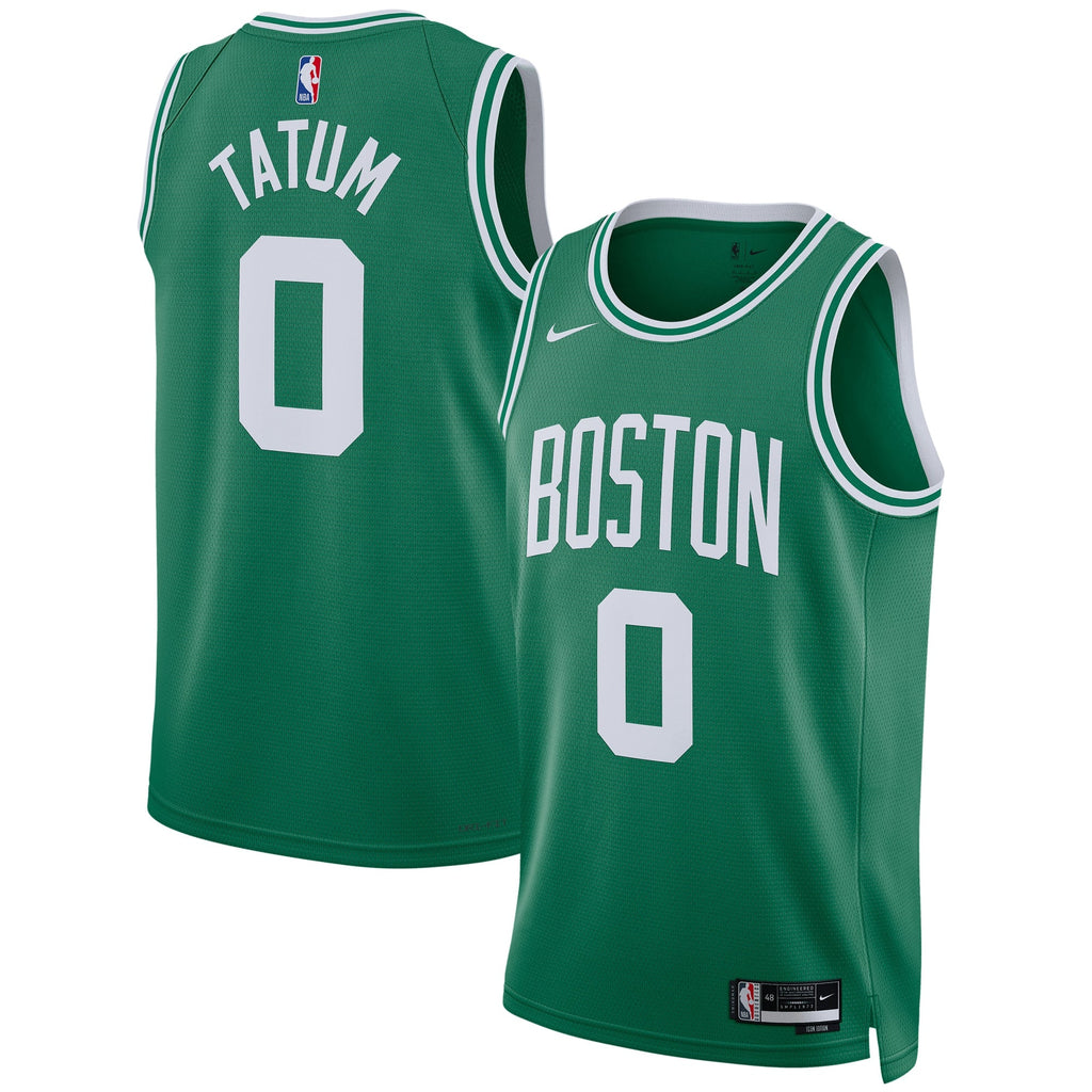Boston Celtics Nike Icon Edition Swingman Jersey - Kelly Green - Jayson Tatum - Unisex product image 1, provided for visual
