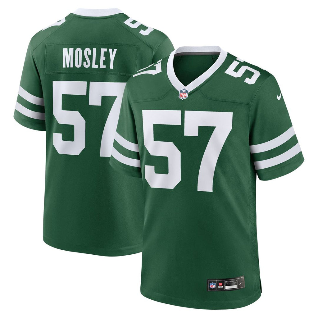New York Jets C.J. Mosley Nike Legacy Green Team Game Jersey product image 9, provided for visual reference and product
