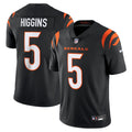 Cincinnati Bengals T-Shirt Higgins Nike Black Vapor Untouchable Limited Jersey product image 1, provided for visual