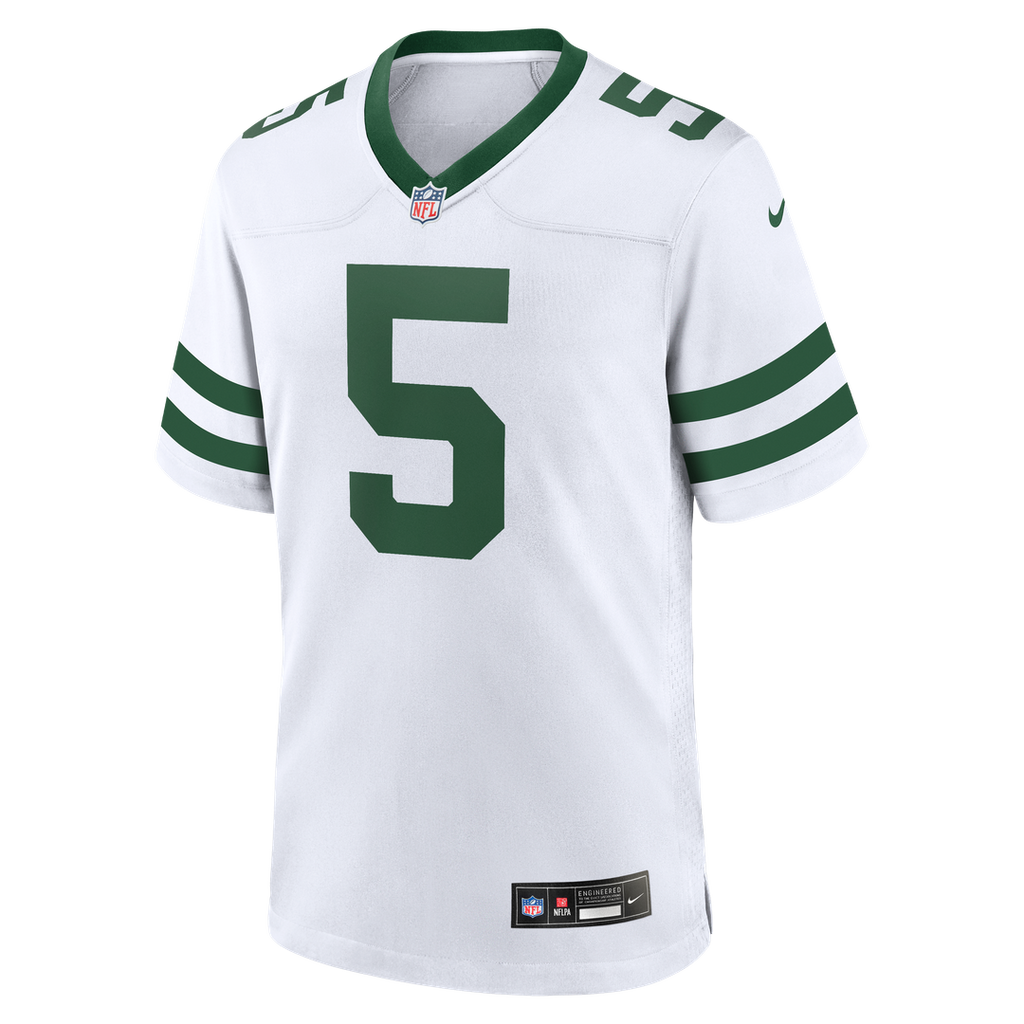 New York Jets Garrett Wilson Nike Legacy Green Game Jersey product image 26, provided for visual reference and product