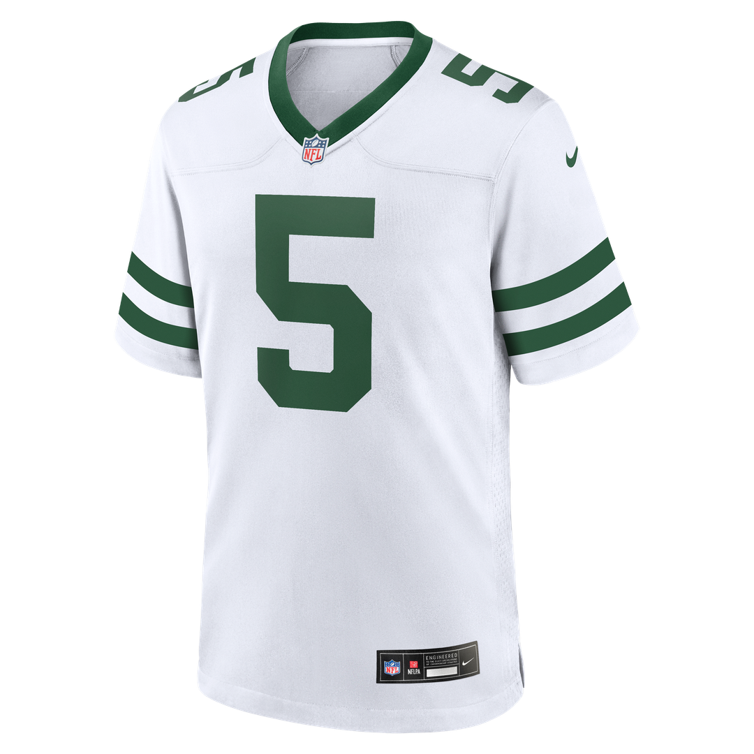 New York Jets Garrett Wilson Nike Legacy Green Game Jersey product image 26, provided for visual reference and product