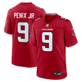 Atlanta Falcons Michael Penix Jr. Nike Red Game Jersey product image 1, provided for visual reference and product detail
