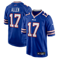 Buffalo Bills Josh Allen Nike Royal Team Game Player Jersey product image 1, provided for visual reference and product