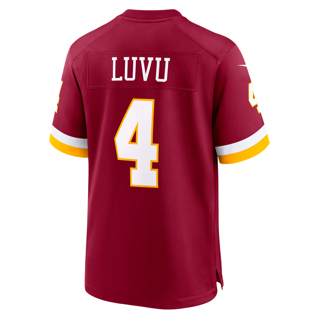 Washington Commanders Frankie Luvu Nike Burgundy Game Jersey product image 7, provided for visual reference and product