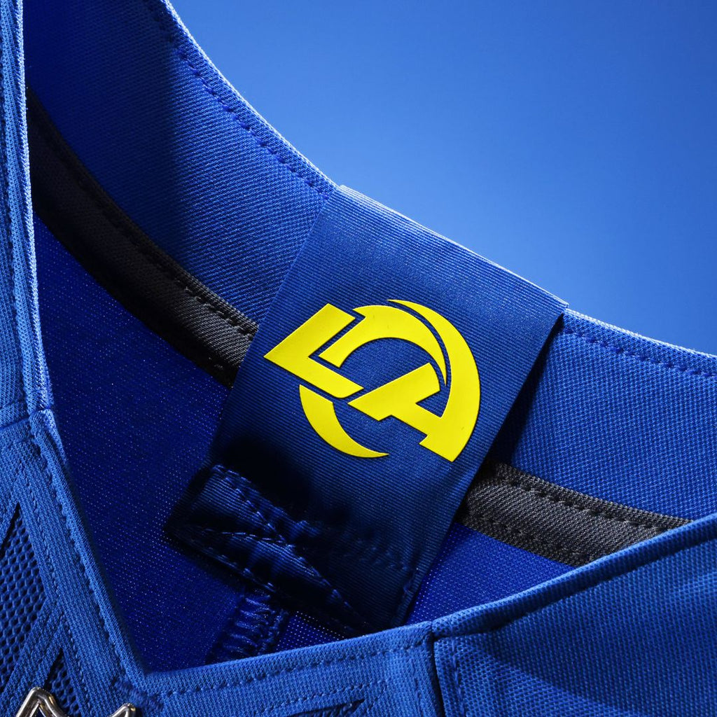 Los Angeles Rams Puka Nacua Nike White Vapor F.U.S.E. Stitched Limited Jersey product image 23, provided for visual
