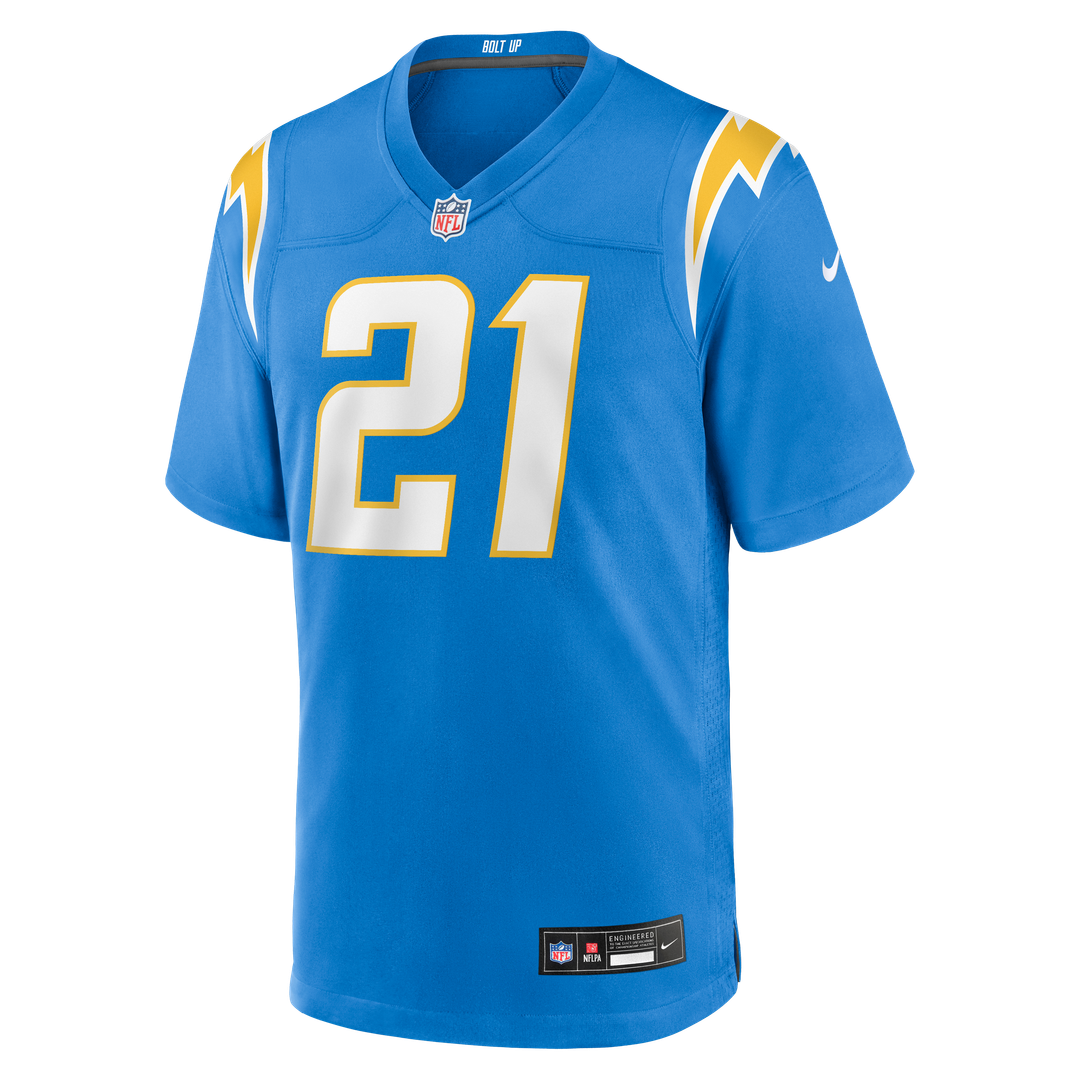 Los Angeles Chargers LaDainian Tomlinson Nike Powder Blue Game Retired Player Jersey product image 2, provided for visual