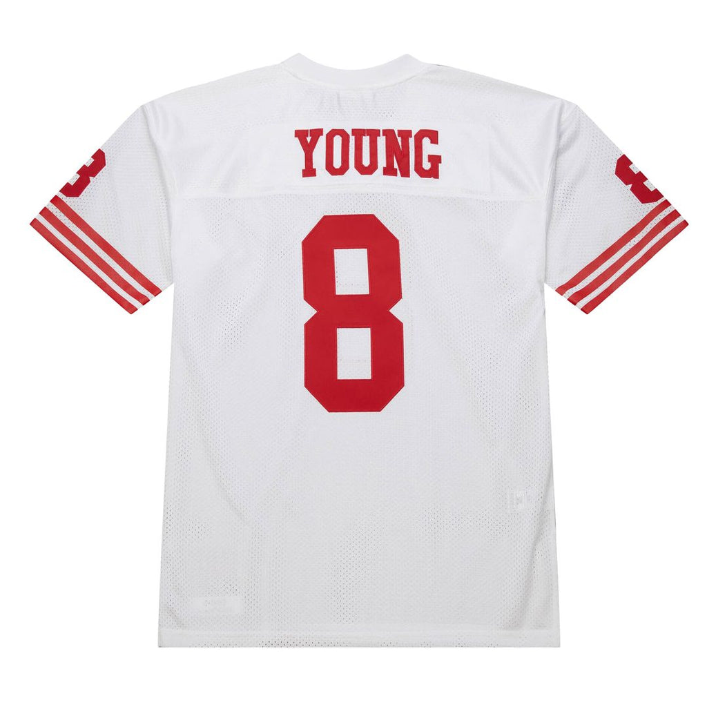 San Francisco 49ers 1994 Steve Young Mitchell & Ness White Authentic Throwback Retired Player Jersey product image 3,