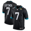 Jacksonville Jaguars Byron Leftwich Nike Black Retired Player Alternate Game Jersey product image 1, provided for visual