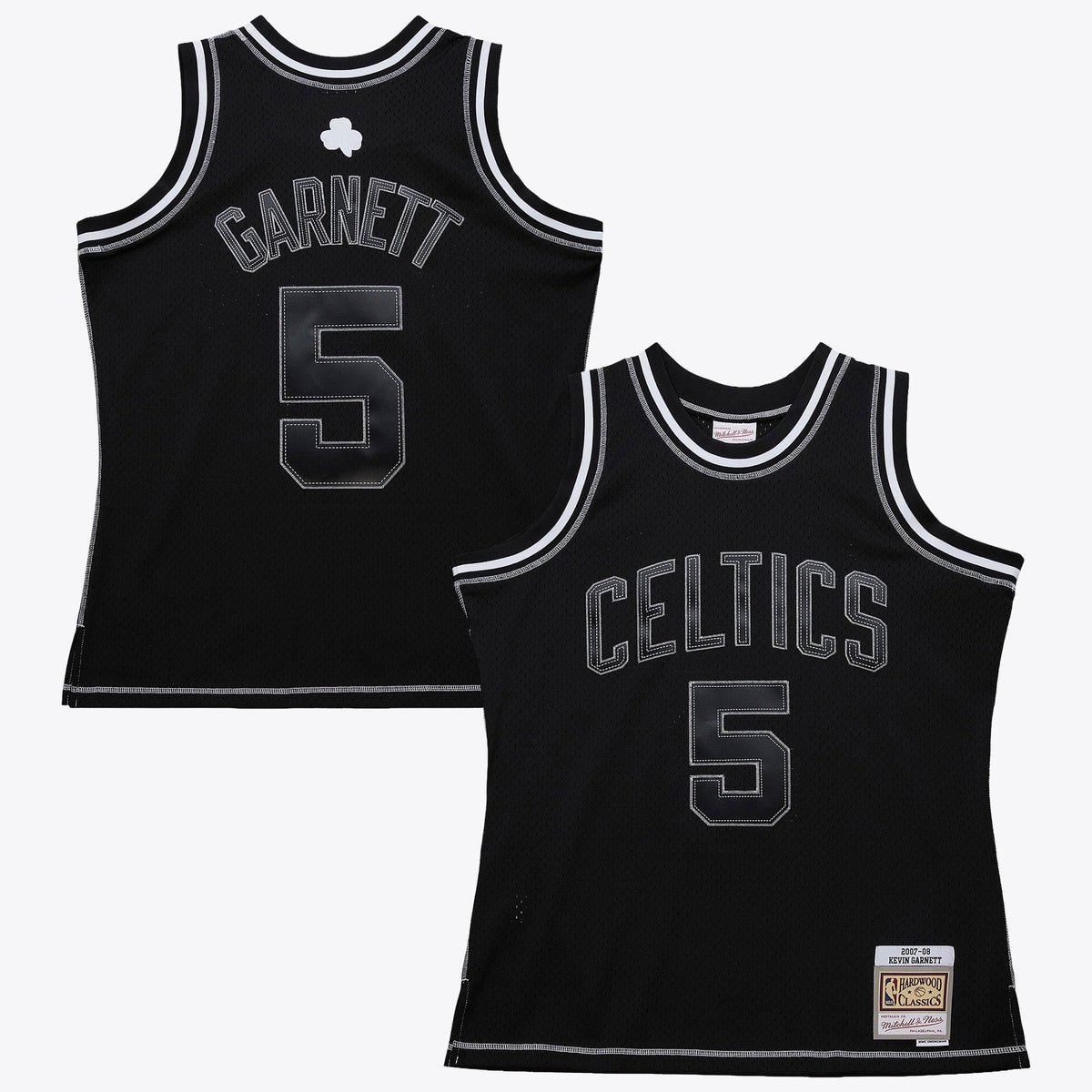 Boston Celtics Mitchell & Ness Kevin Garnett 2007 Contrast 2K Swingman Jersey - Black product image 2, provided for visual