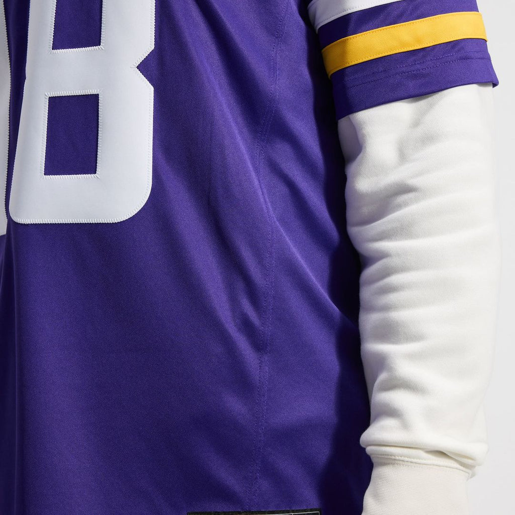 Minnesota Vikings Justin Jefferson Nike White Alternate Vapor F.U.S.E. Stitched Limited Jersey product image 19, provided