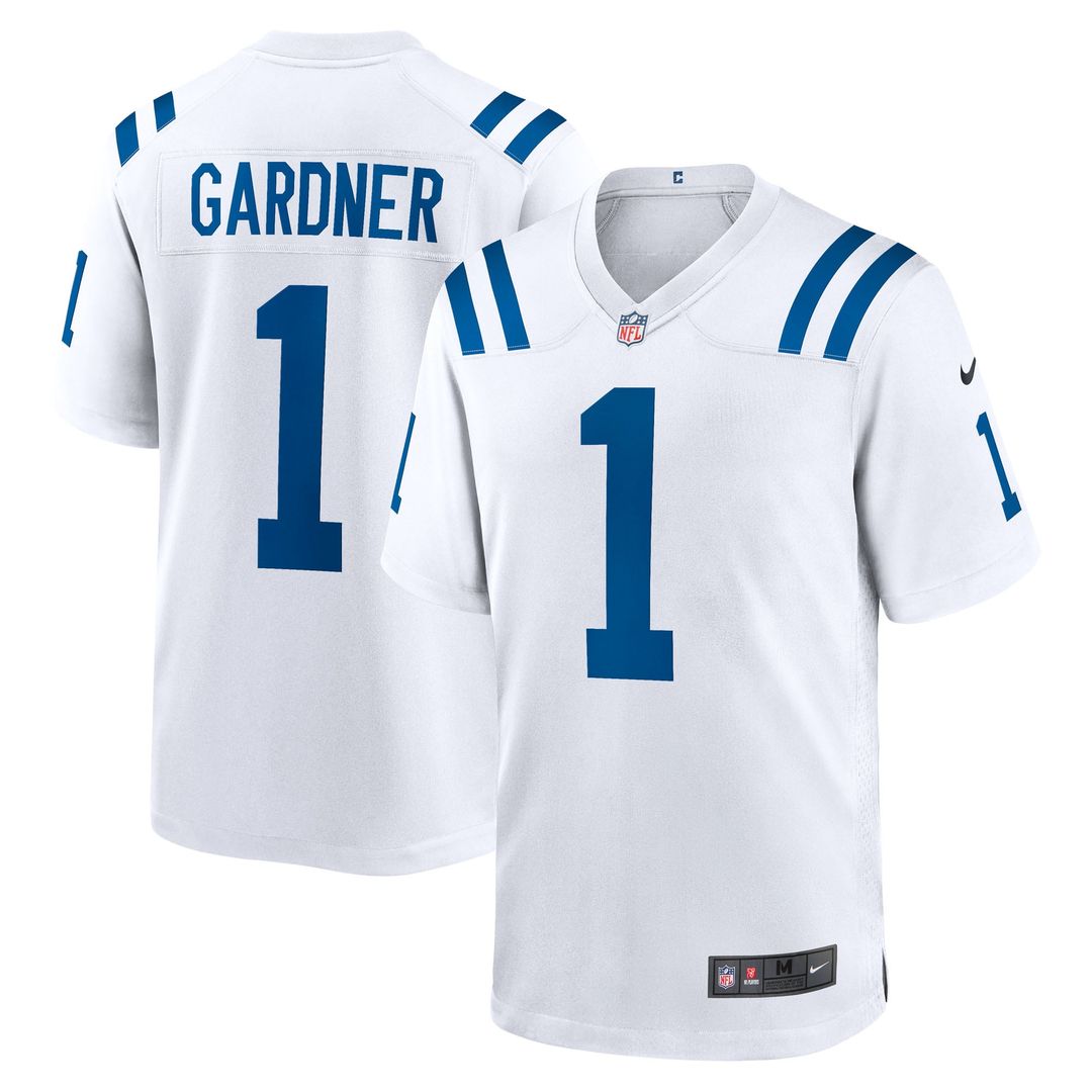Indianapolis Colts Ahmad Sauce Gardner Nike Royal Team Game Jersey product image 17, provided for visual reference and